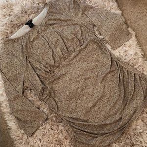 Ann Taylor • Blouse with Ruching and Keyhole